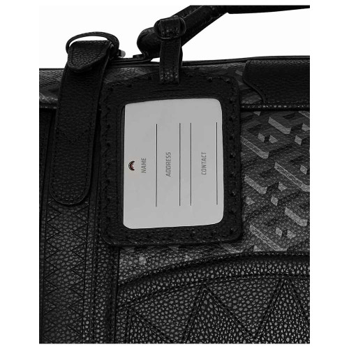 Sprayground Τσάντα ταξιδίου SG3D Blackout Classic Handheld Carryon Convert To Backpack